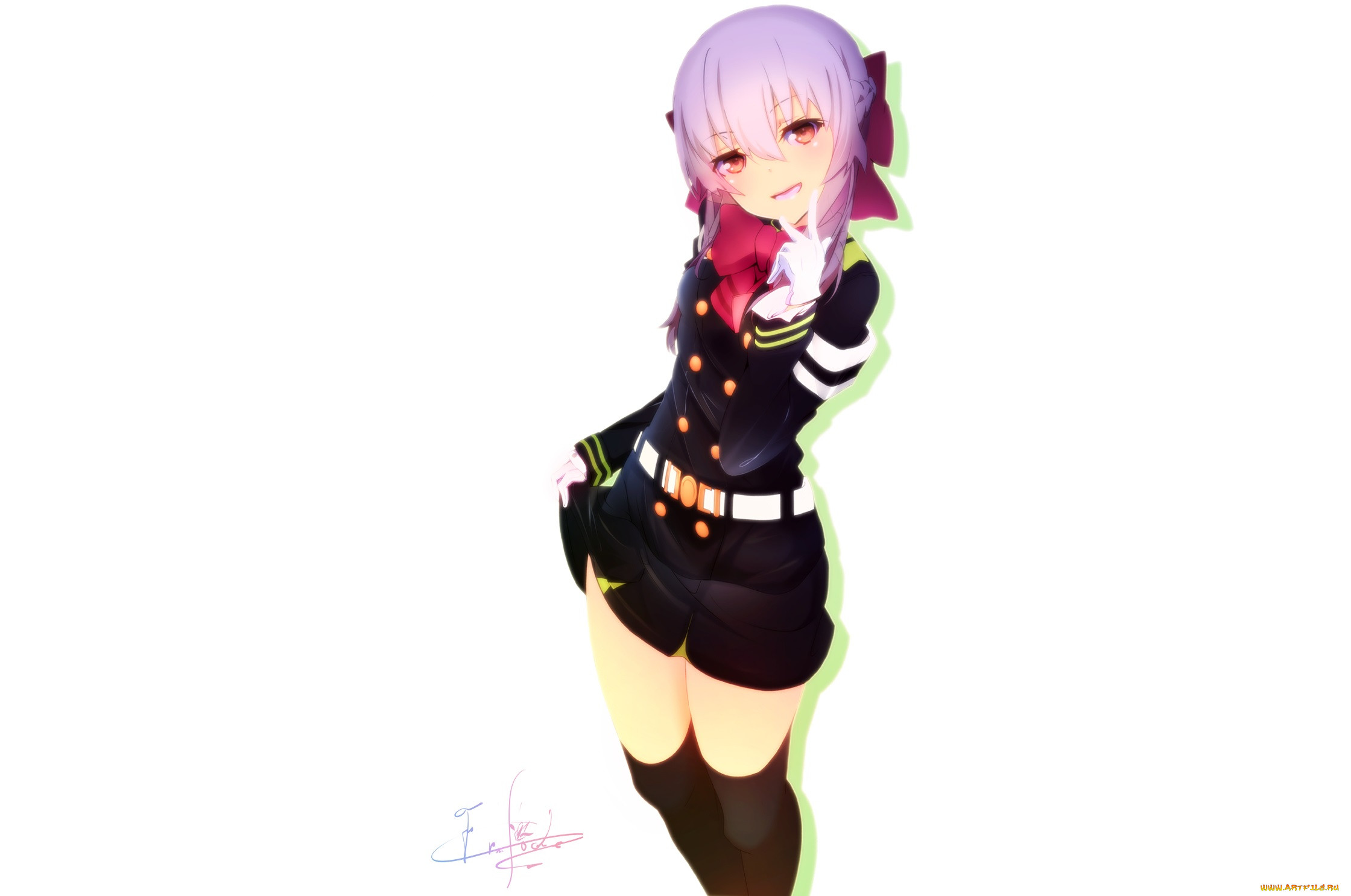 , owari no seraph, hiiragi, shinoa